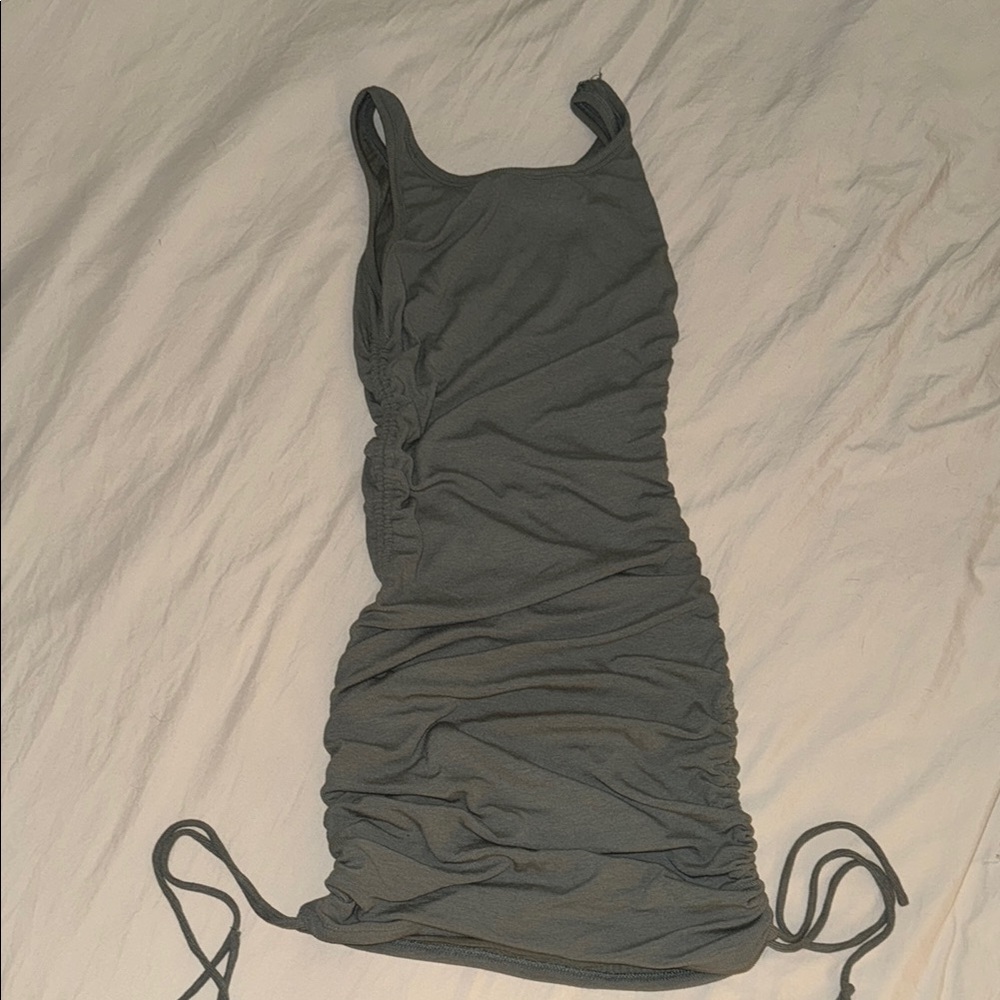Reposhing- hello Molly ribbed tie side tank dress - Picture 1 of 6